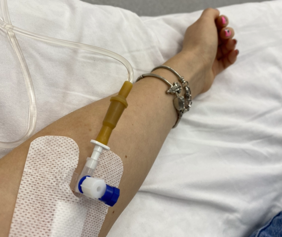 Infúzió  - Forrás: Dobán Vivien, a szerző saját fotója