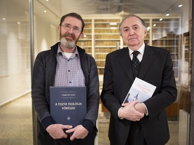 Buzogány Dezső , Lábadi Károly. Kettős könyvbemutató, Bibliamúzeum, 2022. december 14. - Fotó: Hurta Hajnalka