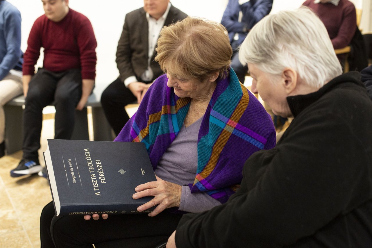 Kettős könyvbemutató, Bibliamúzeum, 2022. december 14. - Fotó: Hurta Hajnalka