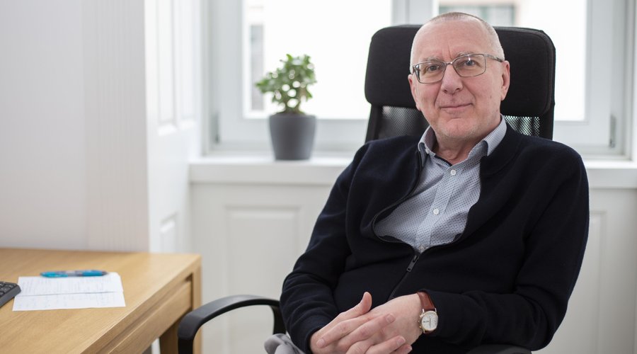 Bor Imre dunamelléki főjegyző, a presbiteri szövetség elnöke - 2023. április 18 - Fotó: Hurta Hajnalka