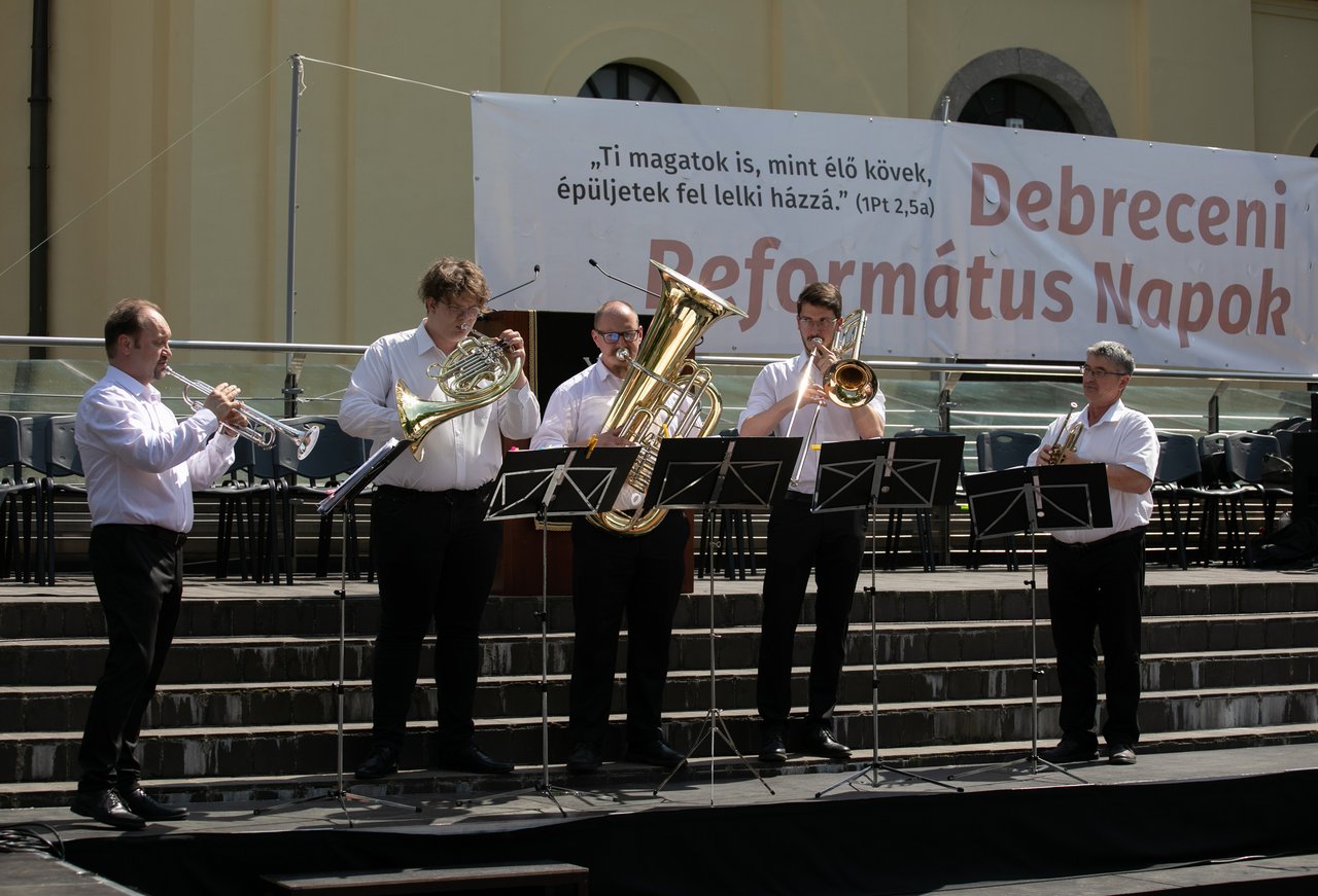 2023 Debreceni Református Napok, fúvószenekar (f.Miskolczi János)