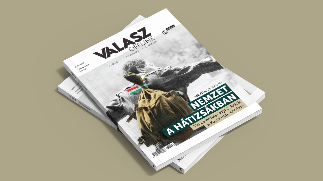 a Nemzet a hátizsákban című kötet 2025 - Forrás: Válasz Online