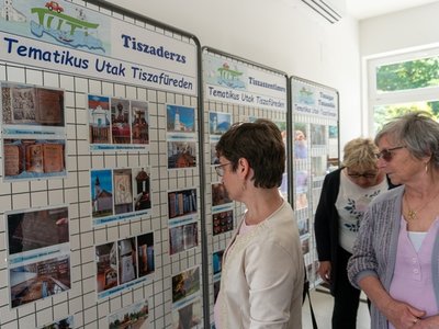 Tiszafüredi látogatóközpont átadása - 2024június. Fotó: ttre.hu/Ujvári László