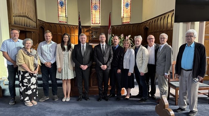 Melbourne-i látogatás ttre