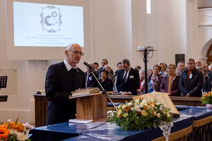 Nagy Zoltán Imre, a Csongrádi Református Egyházmegye főjegyzője f: Szügyi Zoltán