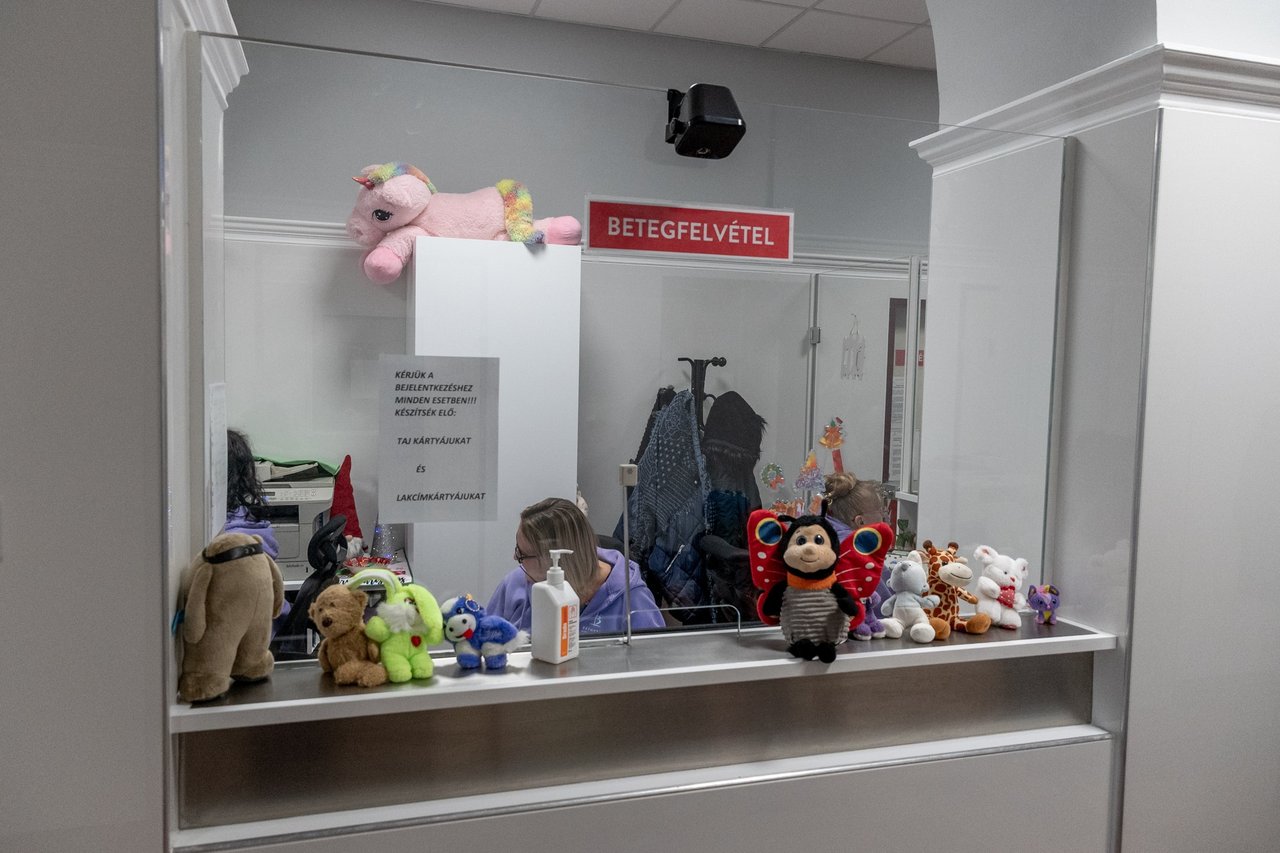 Bethesda Gyermekkórház 2026 december betegfelvételi pult (f.Bazánth Ivola)