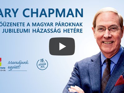 Chapman videóüzenet Házassag hete 2022 nyitókep