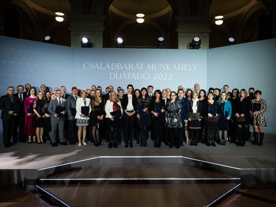 Családbarát munkahely díjátadó 2022 (f.Botár Gergely)
