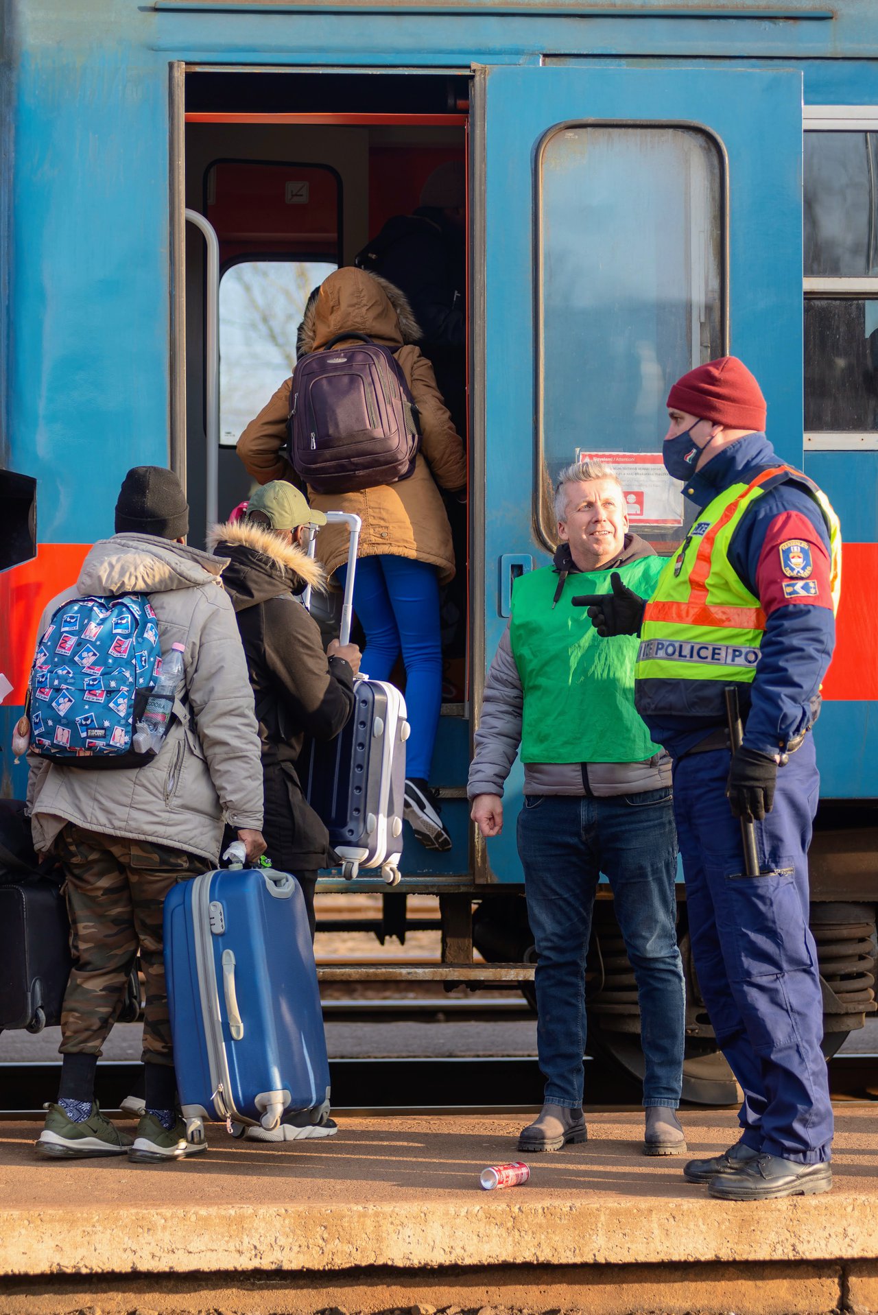 Határmenti riport - 2022. március 1. - Záhony  -Fotó: Zelenka Attila