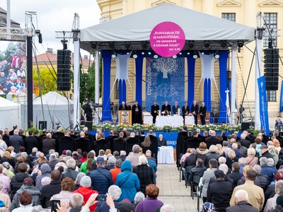 Egységnap, köszönőlevél, tömeg 2025 (f.Zelenka Attila)