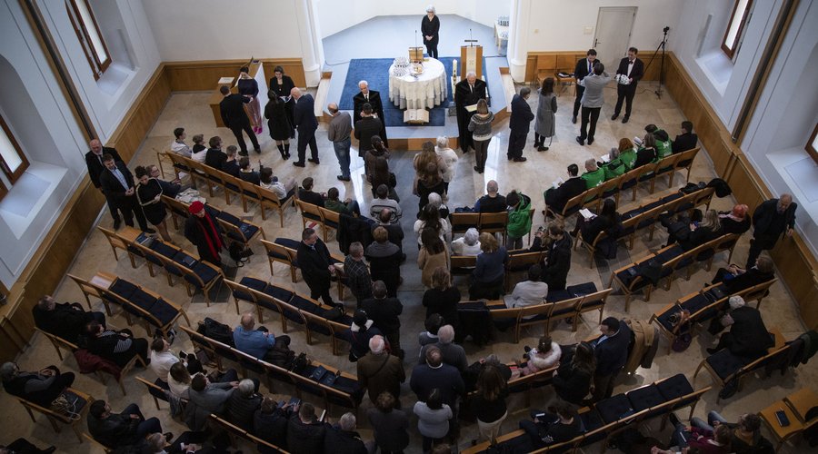 Istentisztelet a békéért - Zán Fábián Sándor és Balog Zoltán (f.Hurta Hajnalka)