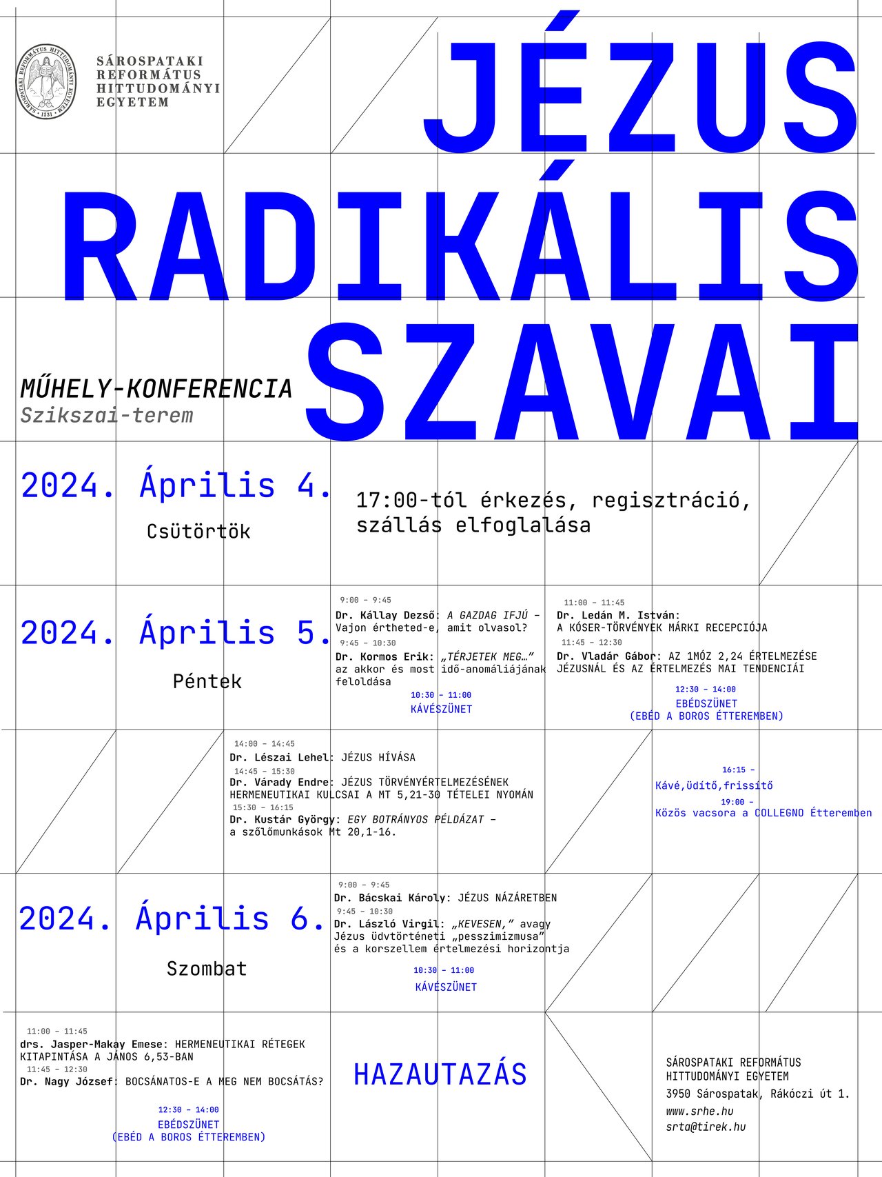 Jézus radikális szavai_konferencia 2024 április