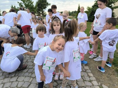 Nagydobronyi gyermekotthon, jótékonységi futás 2025 07.26. (f.Kárpátaljai Református Egyházkerület)