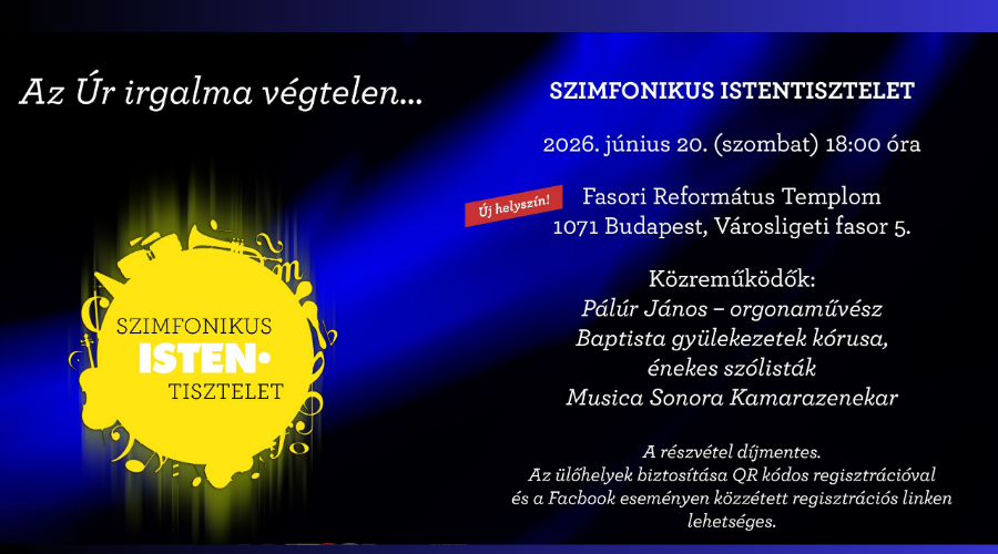 szimfonikus istentisztelet fasori gyülekezet