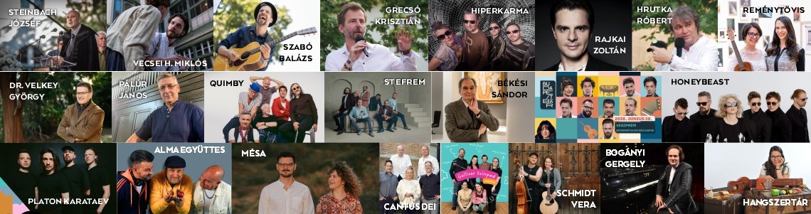 REND 2026 zenekarok, előadók