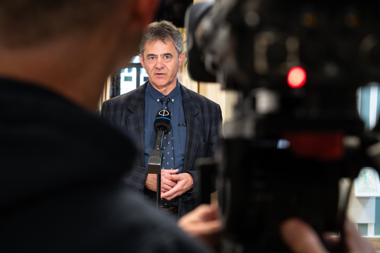 Bethewsd akórház energetikai felújítás bejelentés - Bencze János - 2026. március 26. Fotó: Somorjai Balázs