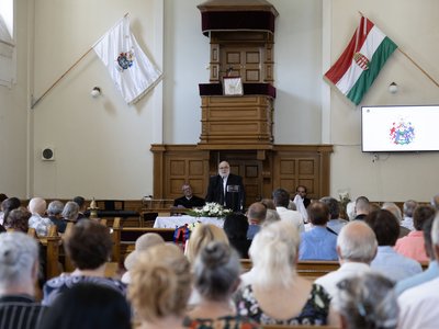 Hálaadó Istentiszteletet a Magyar Iszákosmentő misszió újraindítása alkalmából. F: Todoroff Lázár