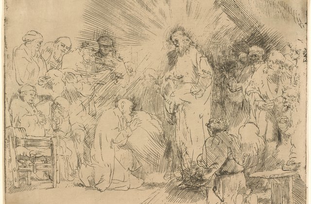 Rembrandt: Jézus megjelenik a tanítványoknak f: wikimedia.org