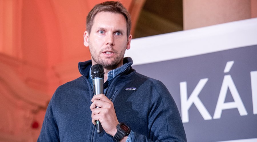 Böszörményi-Nagy Gergely -Károli Szabadegyetem, 2022. november 28. Fotó: Bazánth Ivola