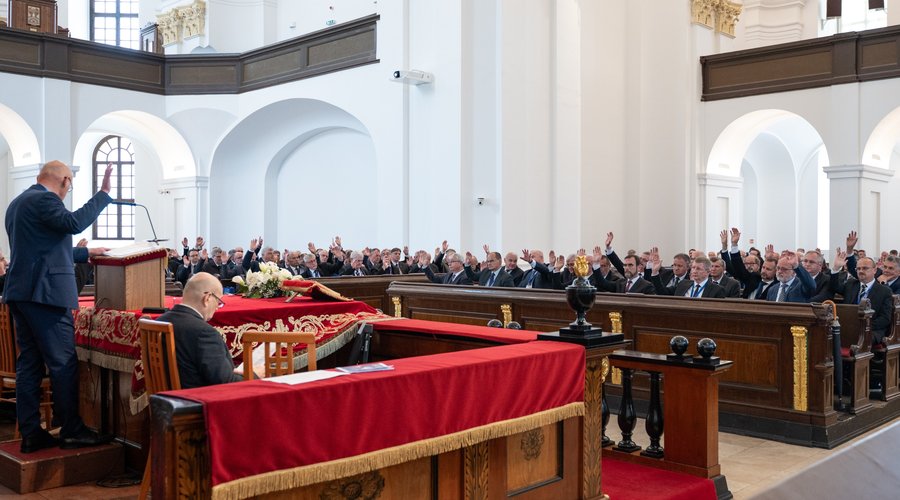 A Magyar Református Egyház Közös Zsinata, 2025. május 23. Debrecen - Fotó: Pocsai Petra