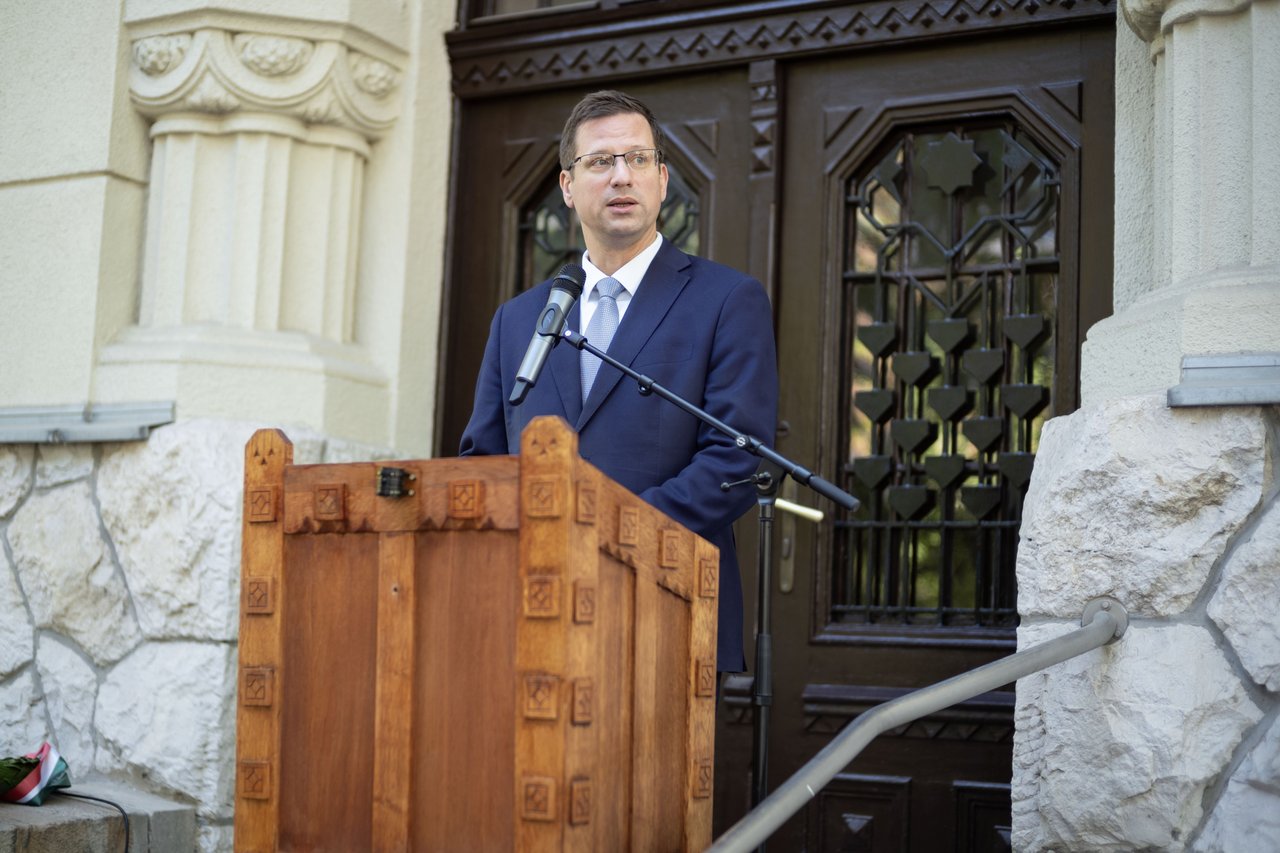 Hegedűs Loránt püpspök szobrának avatása 2025. április25 - Fotó: Todoroff Lázár