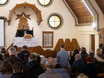 Keszthely, gyülekezeti riport - F.: Kiss László