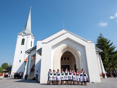 Mezőpanit templomszentelés 2021 július - Fotó: Kiss Gábor