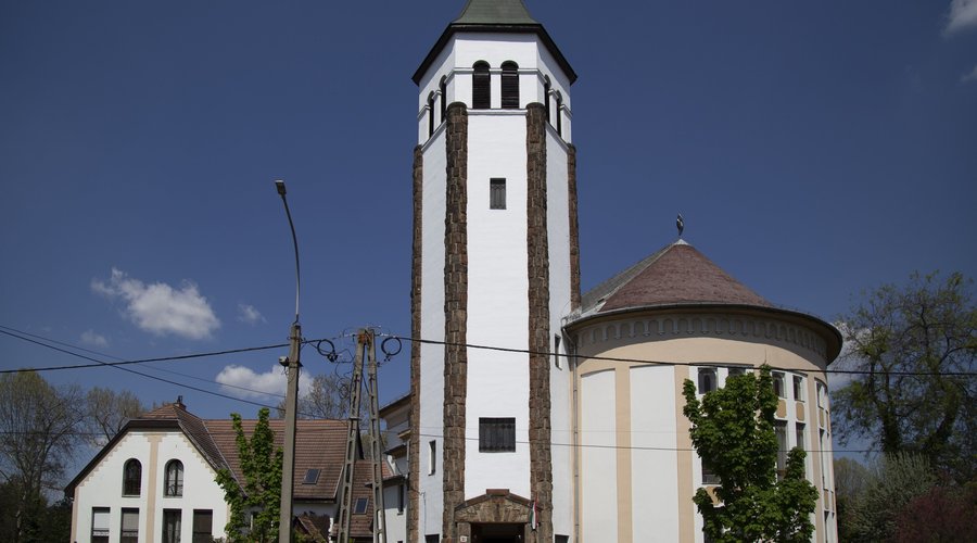 A Kispest-Wekerletelepi templom 2023 április Fotó: Todoroff Lázár