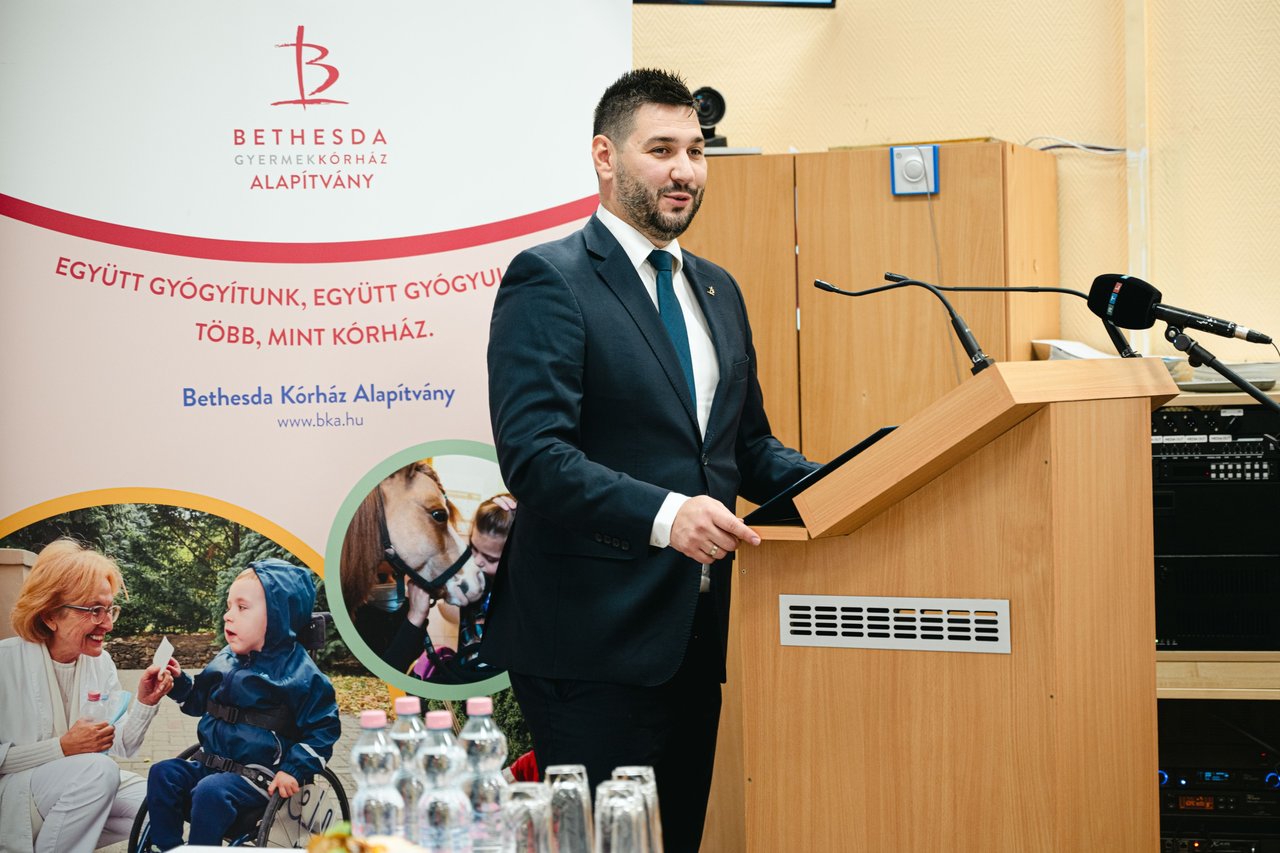 Mező István- Bethesda Sportegészségügyi Központ átadó 2025. november 3. - Fotó: Magyaródi Milán
