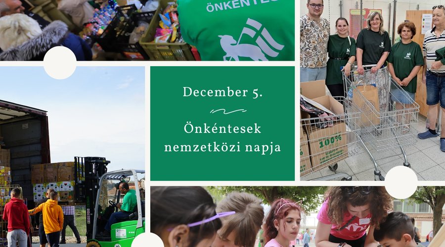 önkéntesek napja december 5. Fotó: MRSZ