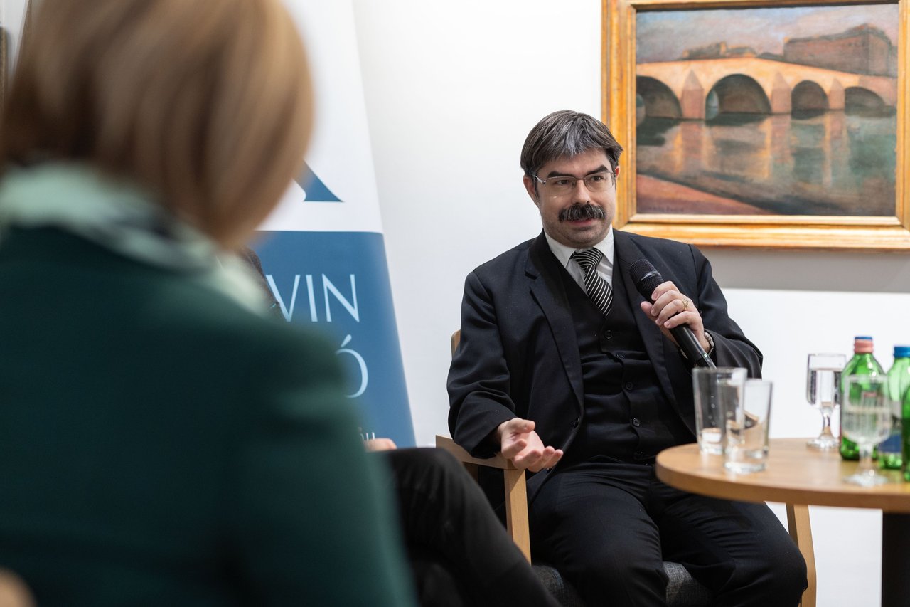 Palicz Róbert. Esztergály Előd könyvbemutatója 205. november 5 - Fotó: Hurta Hajnalka