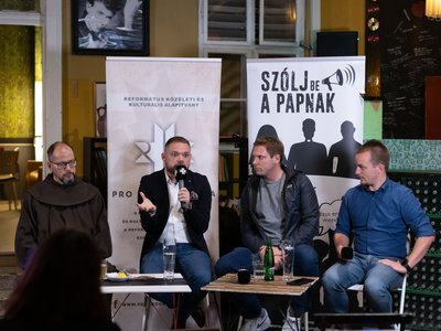 Kovách Bendegúz. Szólj be a papnak mesterséges intelligencia 2023. november 13. Fotó: Hurta Hajnalka