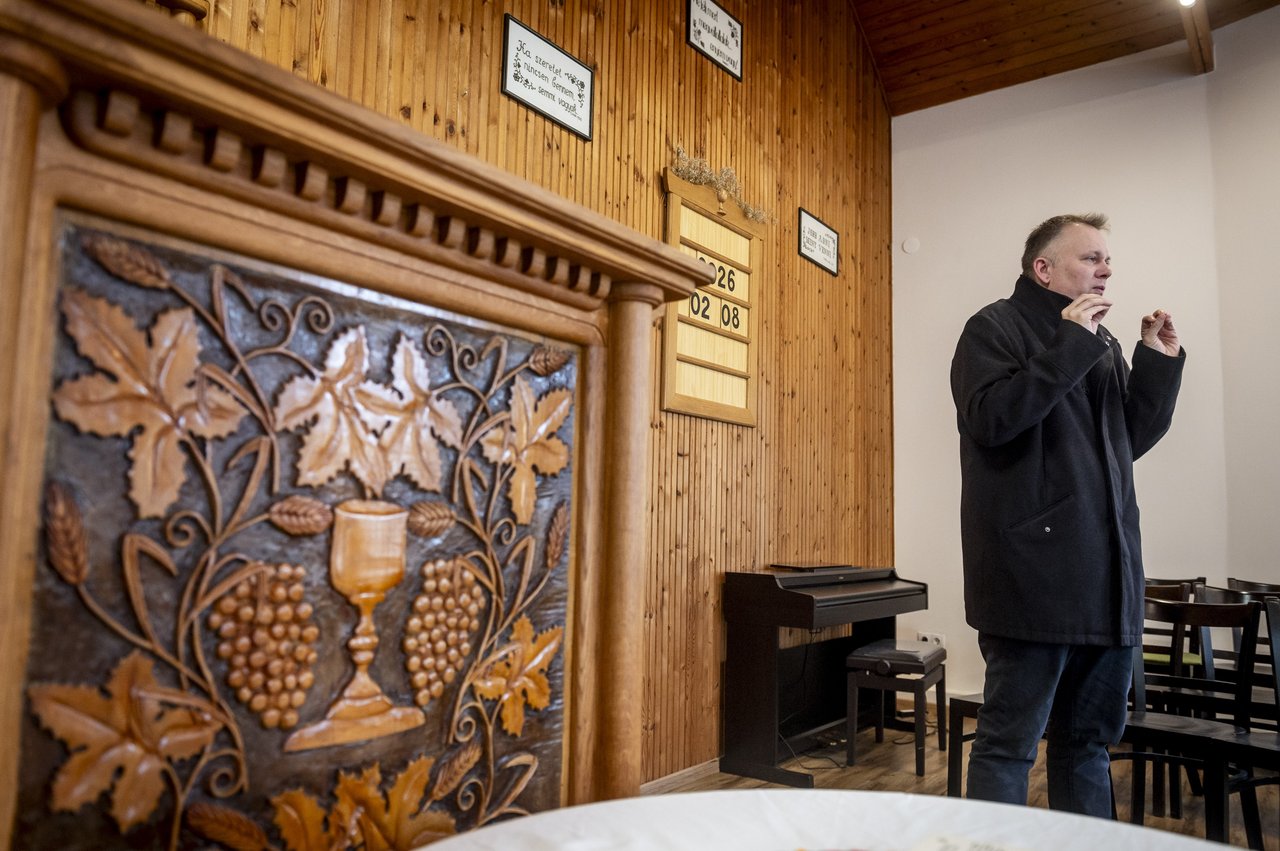 Papp Szabolcs a templomban 2026 Ujvári