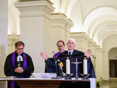 Ökumenikus Imádság a járvány áldozataiért , 2021. november 28. - Fotó: Sebestyén László
