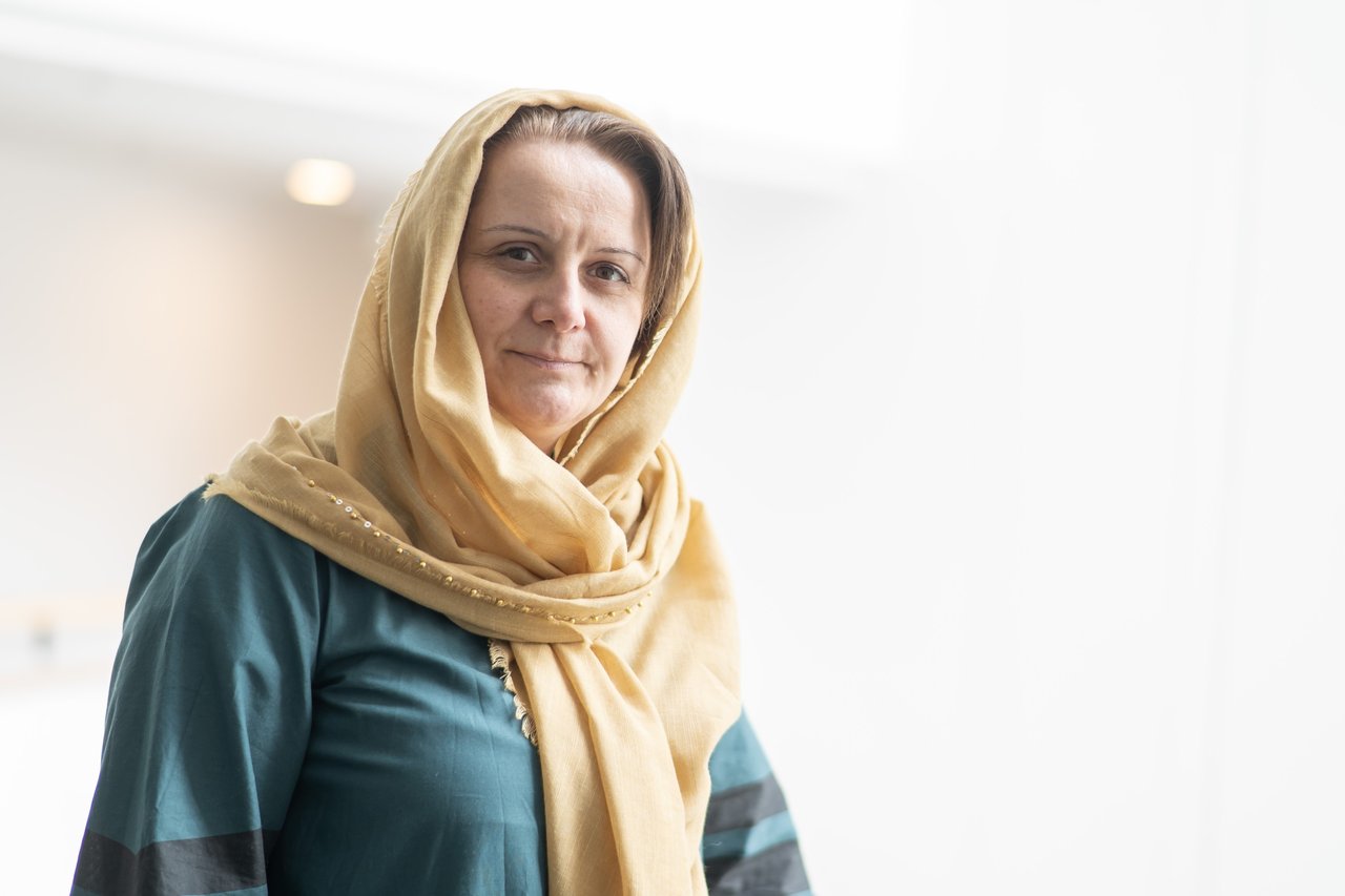 Mikola Borbála, a Missziói Szolgálat missziói igazgatója, pakisztáni útja után, 2026. március - Fotó: Sebestyén László