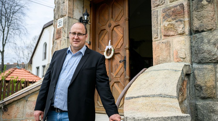 Virág Balázs lelkipásztor. Fotó: Todoroff Lázár