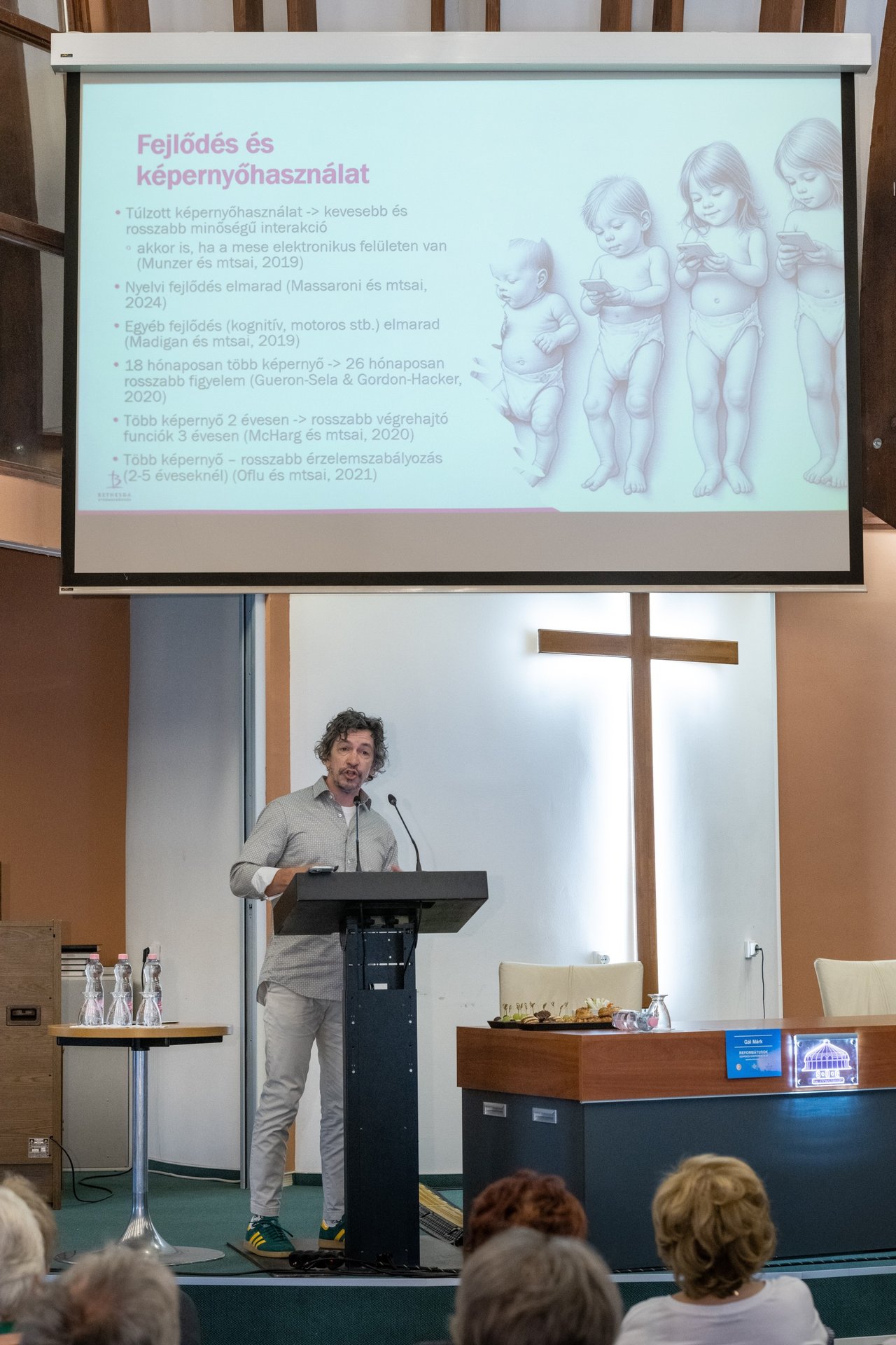 Nagy Péter, Bethesda orvos. Reformátusok Szárszói Konferenciája. 2026. 3 nap (szombat) - Fotó: Kiss László