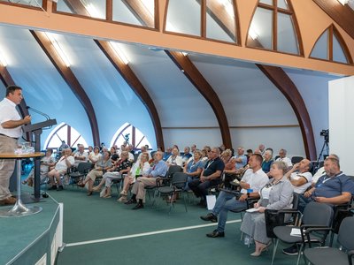 Tóth Géza. Reformátusok Szárszói Konferenciája 2025 Szombat - Fotó: Kiss László