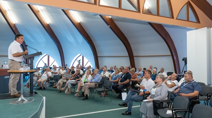 Tóth Géza. Reformátusok Szárszói Konferenciája 2025 Szombat - Fotó: Kiss László